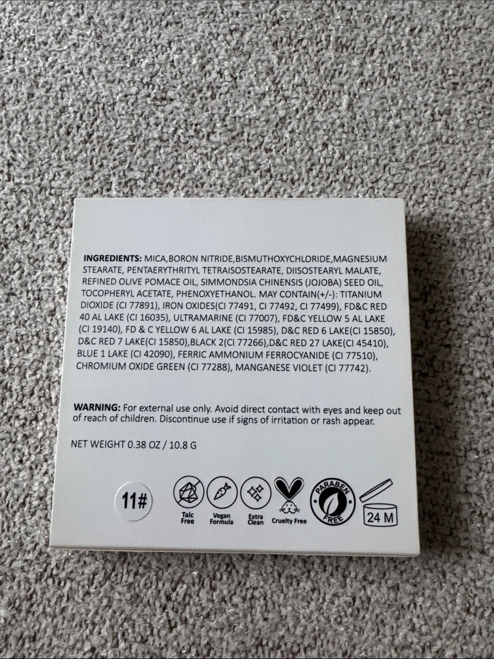 Margo Warshapetian Eyeshadow Palette #11